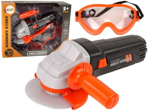 ZESTAW MAJSTERKOWICZA SZLIFIERKA NA BATERIE OKULARY OCHRONNE ZESTAW MAJSTERKOWICZA SZLIFIERKA NA BATERIE OKULARY OCHRONNE