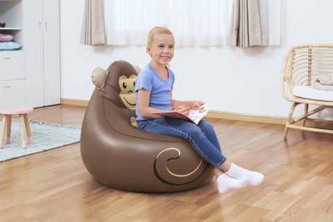 DMUCHANY FOTEL MAŁPKA 72 X 72 X 64 CM BESTWAY 75116 DMUCHANY FOTEL MAŁPKA 72 X 72 X 64 CM BESTWAY 75116