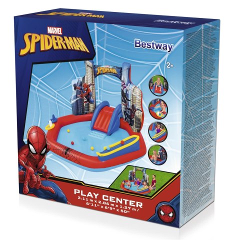 DMUCHANY PLAC ZABAW SPIDER MAN 211 X 206 X 127 CM BESTWAY 98793 DMUCHANY PLAC ZABAW SPIDER MAN 211 X 206 X 127 CM BESTWAY 98793