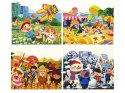 PUZZLE 4 W 1 CZTERY PORY ROKU