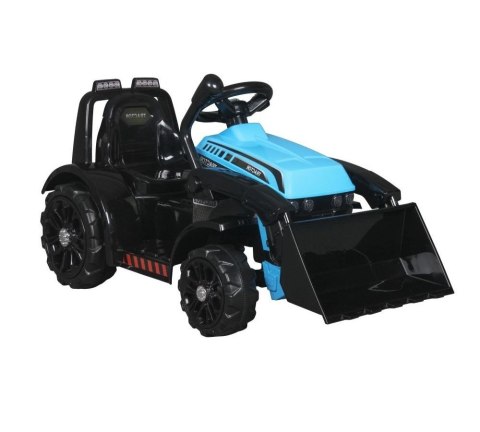 TRAKTOR NA AKUMULATOR ZP1001B Z ŁYŻKĄ KLAKSON NIEBIESKI TRAKTOR NA AKUMULATOR ZP1001B Z ŁYŻKĄ KLAKSON NIEBIESKI