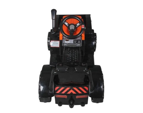 TRAKTOR NA AKUMULATOR ZP1001B Z ŁYŻKĄ KLAKSON POMARAŃCZOWY TRAKTOR NA AKUMULATOR ZP1001B Z ŁYŻKĄ KLAKSON POMARAŃCZOWY