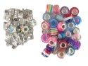 ZESTAW DO ROBIENIA BRANSOLETEK DIY 90 KORALIKÓW