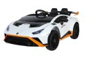 AUTO NA AKUMULATOR LAMBORGHINI STO DRIFT BIAŁE