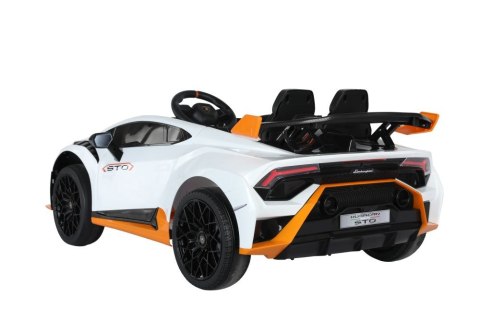 AUTO NA AKUMULATOR LAMBORGHINI STO DRIFT BIAŁE AUTO NA AKUMULATOR LAMBORGHINI STO DRIFT BIAŁE