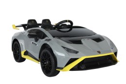AUTO NA AKUMULATOR LAMBORGHINI STO DRIFT SZARE
