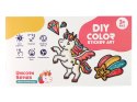 NAKLEJKI NA OKNO MEBLE JEDNOROŻEC DIY 8 KOLORÓW BROKAT