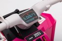 QUAD NA AKUMULATOR XMX630T RÓŻOWY Z PRZYCZEPĄ