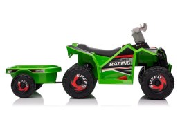 QUAD NA AKUMULATOR XMX630T ZIELONY Z PRZYCZEPĄ