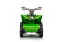 QUAD NA AKUMULATOR XMX630T ZIELONY Z PRZYCZEPĄ