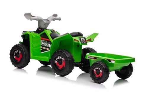 QUAD NA AKUMULATOR XMX630T ZIELONY Z PRZYCZEPĄ QUAD NA AKUMULATOR XMX630T ZIELONY Z PRZYCZEPĄ