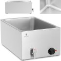 BEMAR PODGRZEWACZ ELEKTRYCZNY Z KRANEM DO POJEMNIKÓW GN 1/1 600 W