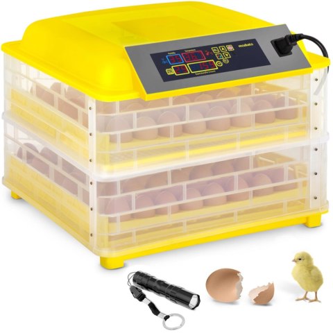 INKUBATOR WYLĘGARKA KLUJNIK DO 112 JAJ KURZYCH 120 W + OWOSKOP INKUBATOR WYLĘGARKA KLUJNIK DO 112 JAJ KURZYCH 120 W + OWOSKOP