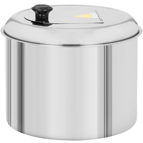 KOCIOŁEK TERMOS GARNEK ELEKTRYCZNY DO ZUPY 13 L 600 W CZARNY KOCIOŁEK TERMOS GARNEK ELEKTRYCZNY DO ZUPY 13 L 600 W CZARNY