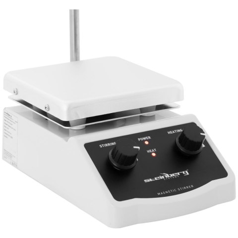 MIESZADŁO MAGNETYCZNE LABORATORYJNE ZE STOJAKIEM UCHWYTEM 380C 2000 OBR./MIN 120 X 120 MM MIESZADŁO MAGNETYCZNE LABORATORYJNE ZE STOJAKIEM UCHWYTEM 380C 2000 OBR./MIN 120 X 120 MM