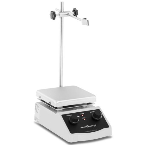 MIESZADŁO MAGNETYCZNE LABORATORYJNE ZE STOJAKIEM UCHWYTEM 380C 2000 OBR./MIN 170 X 170 MM MIESZADŁO MAGNETYCZNE LABORATORYJNE ZE STOJAKIEM UCHWYTEM 380C 2000 OBR./MIN 170 X 170 MM