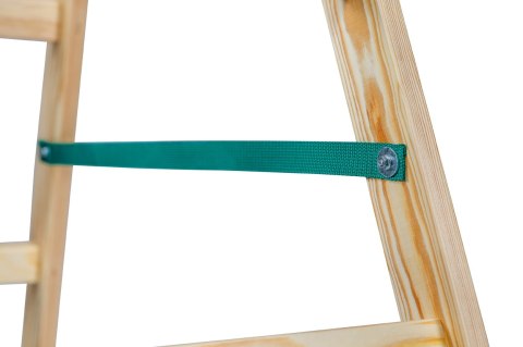 DRABINA DREWNIANA BRAKET STANDARD 2X5 SZCZEBLI 153CM DRABINA DREWNIANA BRAKET STANDARD 2X5 SZCZEBLI 153CM