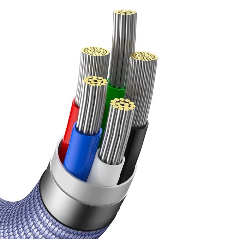 KABEL PRZEWÓD DO SZYBKIEGO ŁADOWANIA I TRANSFERU DANYCH USB-C IPHONE LIGHTNING 20W 2M FIOLETOWY KABEL PRZEWÓD DO SZYBKIEGO ŁADOWANIA I TRANSFERU DANYCH USB-C IPHONE LIGHTNING 20W 2M FIOLETOWY