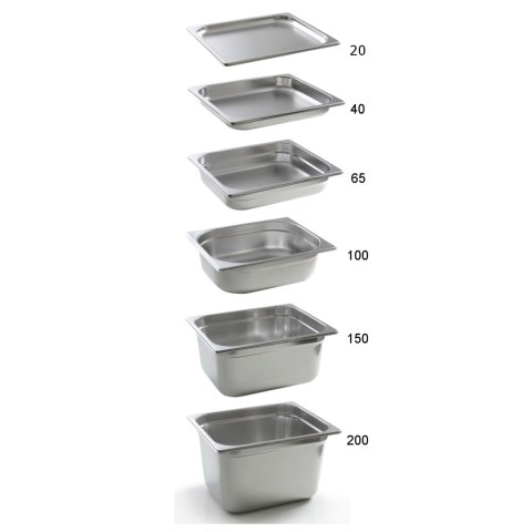 POJEMNIK GN 1/4 STAL NIERDZEWNA PROFI LINE WYS. 65 MM - HENDI 801635 POJEMNIK GN 1/4 STAL NIERDZEWNA PROFI LINE WYS. 65 MM - HENDI 801635
