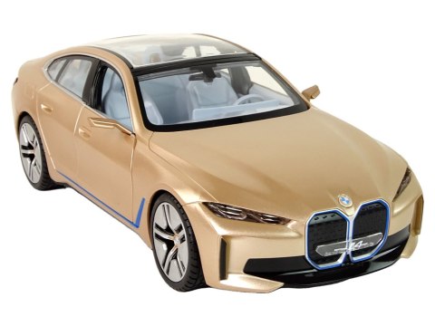AUTO R/C BMW I4 1:14 RASTAR ZŁOTE AUTO R/C BMW I4 1:14 RASTAR ZŁOTE