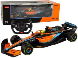 AUTO R/C WYŚCIGOWE MCLARENF1 RASTAR 1:12 POMARAŃCZ