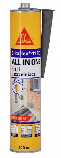SIKAFLEX 11FC PURFORM KLEJ USZCZELNIAJĄCY 300ML BA. SZARY SIKAFLEX 11FC PURFORM KLEJ USZCZELNIAJĄCY 300ML BA. SZARY