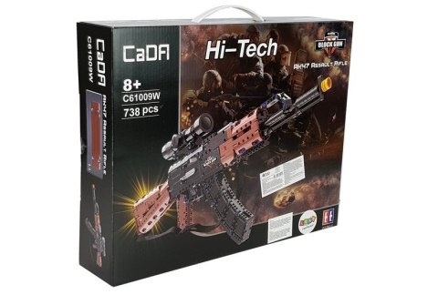 KARABIN AK47 Z KLOCKÓW DO ZŁOŻENIA 738 ELEMENTÓW LUNETA KARABIN AK47 Z KLOCKÓW DO ZŁOŻENIA 738 ELEMENTÓW LUNETA