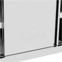 SZAFA ŚCIENNA GASTRONOMICZNA Z DRZWIAMI PRZESUWANYMI STAL 120 KG 90 X 40 X 50 CM