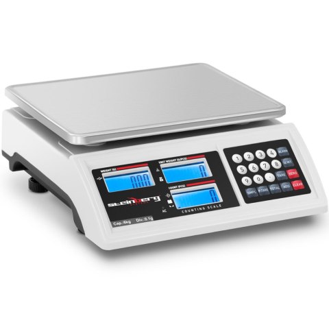 WAGA SKLEPOWA HANDLOWA LICZĄCA LCD RS232 6000 G / 0.1 G WAGA SKLEPOWA HANDLOWA LICZĄCA LCD RS232 6000 G / 0.1 G