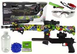 KARABIN PISTOLET NA KULKI WODNE AKCESORIA KOLOROWY