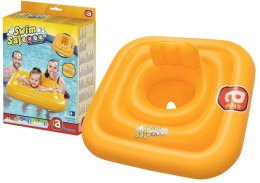 SIEDZISKO KÓŁKO DO PŁYWANIA DLA NAJMŁODSZYCH KWADRAT SWIM SAFE STEP A 76CM BESTWAY 32050