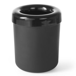 ŚMIETNICZKA STOŁOWA LUB POJEMNIK NA SZTUĆCE Z TWORZYWA CZARNY ŚR. 130MM - HENDI 421574