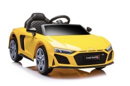 AUTO NA AKUMULATOR AUDI R8 LIFT A300 ŻÓŁTE