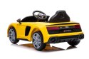 AUTO NA AKUMULATOR AUDI R8 LIFT A300 ŻÓŁTE