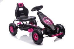 GOKART NA PEDAŁY G18 RÓŻOWY