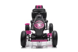 GOKART NA PEDAŁY G18 RÓŻOWY