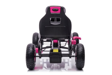 GOKART NA PEDAŁY G18 RÓŻOWY GOKART NA PEDAŁY G18 RÓŻOWY