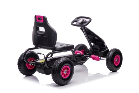 GOKART NA PEDAŁY G18 RÓŻOWY GOKART NA PEDAŁY G18 RÓŻOWY