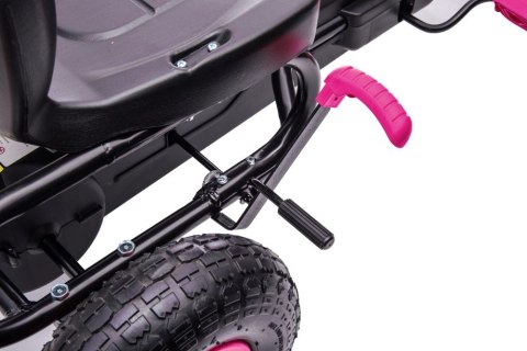 GOKART NA PEDAŁY G18 RÓŻOWY GOKART NA PEDAŁY G18 RÓŻOWY