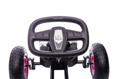 GOKART NA PEDAŁY G18 RÓŻOWY GOKART NA PEDAŁY G18 RÓŻOWY