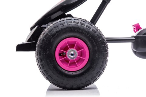 GOKART NA PEDAŁY G18 RÓŻOWY GOKART NA PEDAŁY G18 RÓŻOWY