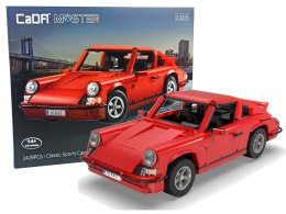 KLOCKI KONSTRUKCYJNE AUTO SPORTOWE CZERWONE CADA 3236 ELEMENTÓW