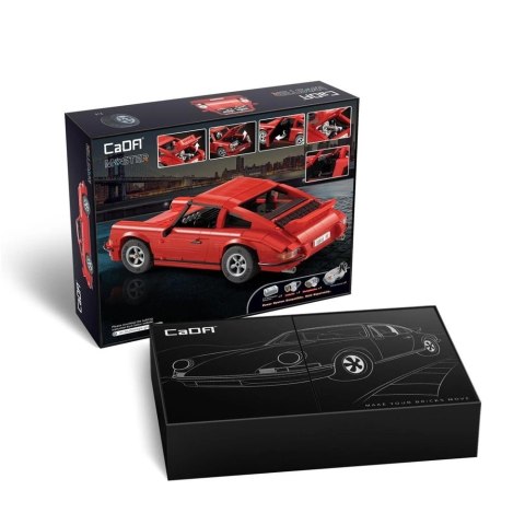 KLOCKI KONSTRUKCYJNE AUTO SPORTOWE CZERWONE CADA 3236 ELEMENTÓW KLOCKI KONSTRUKCYJNE AUTO SPORTOWE CZERWONE CADA 3236 ELEMENTÓW