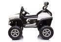 POJAZD NA AKUMULATOR MERCEDES UNIMOG S BIAŁY