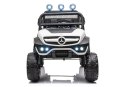 POJAZD NA AKUMULATOR MERCEDES UNIMOG S BIAŁY