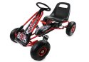 GOKART CZERWONY A-15 POMPOWANE KOŁA