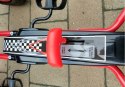 GOKART CZERWONY A-15 POMPOWANE KOŁA