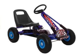 GOKART NIEBIESKI A-15 POMPOWANE KOŁA