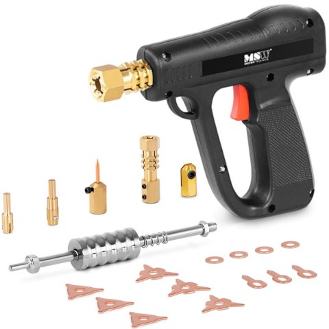 PISTOLET DO ZGRZEWARKI PUNKTOWEJ BLACHARSKIEJ ZESTAW 20 ELEMENTÓW PISTOLET DO ZGRZEWARKI PUNKTOWEJ BLACHARSKIEJ ZESTAW 20 ELEMENTÓW