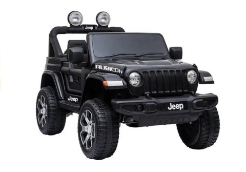 Auto na Akumulator Jeep Wrangler Rubicon Czarny Auto na Akumulator Jeep Wrangler Rubicon Czarny